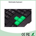 116 Keys Günstigstes Wired Gaming Keyboard Multimedia (KB-1688M-G)